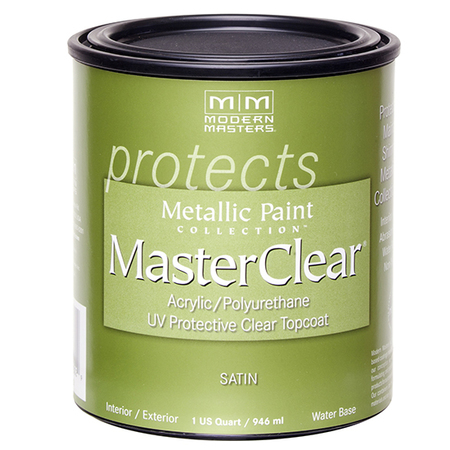 MODERN MASTERS 1 Qt Modern Masters ME664 Clear MasterClear Protective Clear Topcoat ME664
